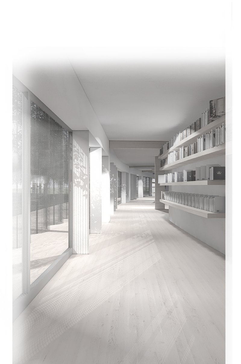 LIBRARY CORRIDOR