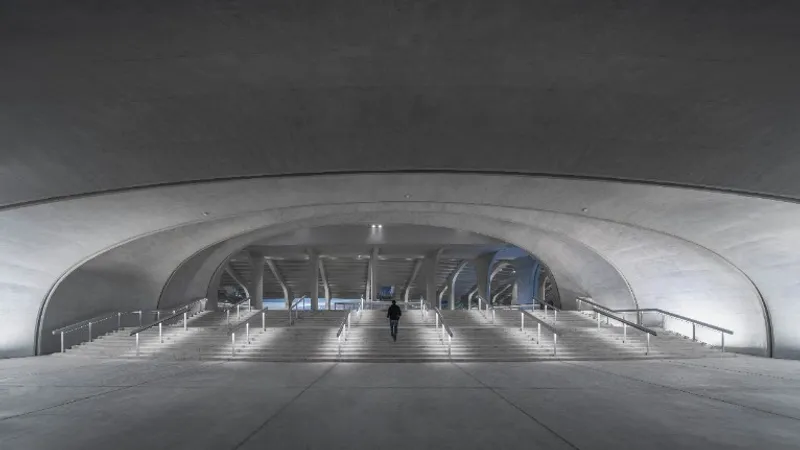 Quzhou Stadium, photography by CreatAR Images