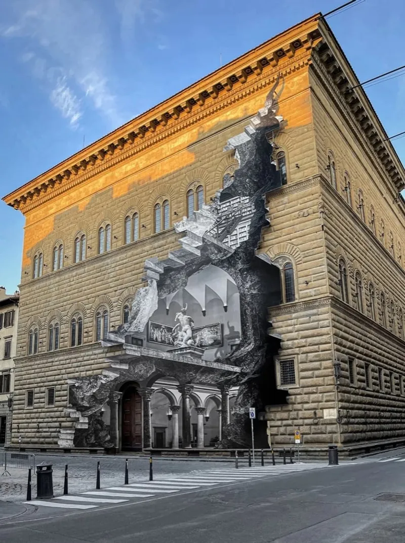 La Ferita, Strozzi Palace, Florence - ©JR-ART.NET