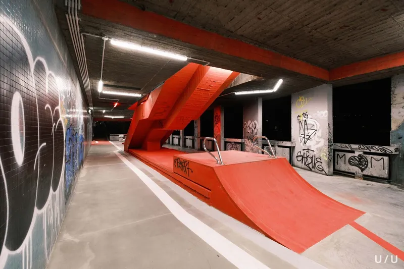 Skateboard area © Jiří Kotal