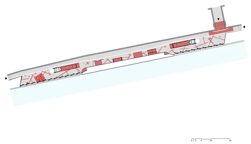 Second floor plan © U / U studio &amp; Re_place