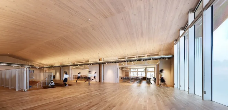 Continuous integrated space design © Yanguangshe (Noda Dongde)