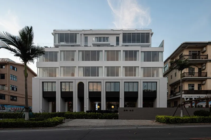 Main façade of Youjian Homestay © ACT STUDIO