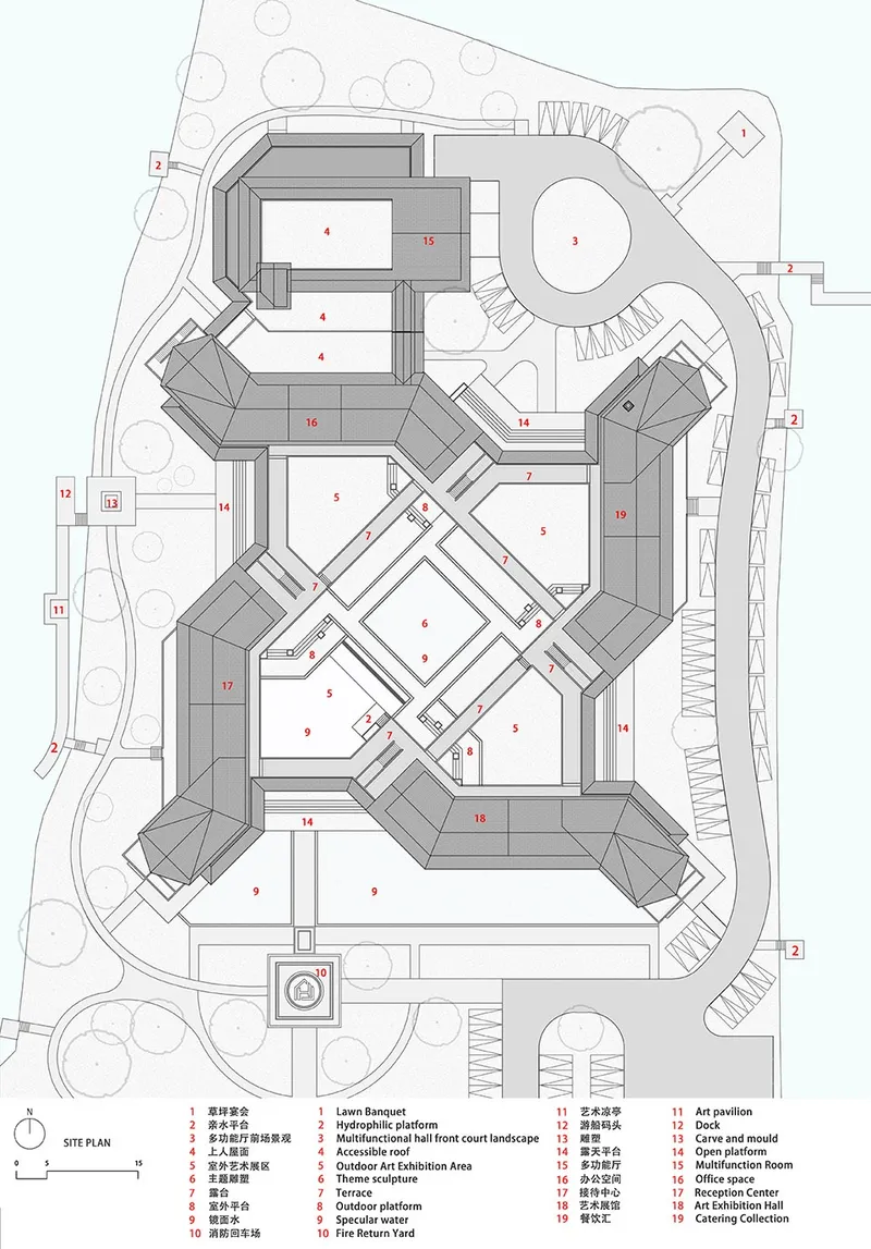 General floor plan © JWP DESIGN