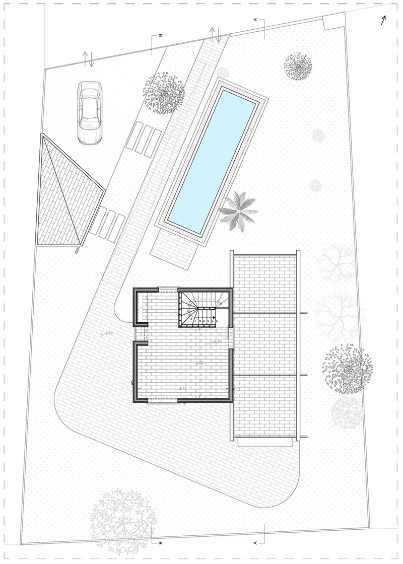 Third floor plan © Alexis Papadopoulos Architectural Practice