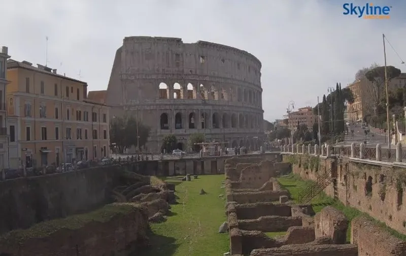 Roma, Colosseo e Fori, © Skyline webcams