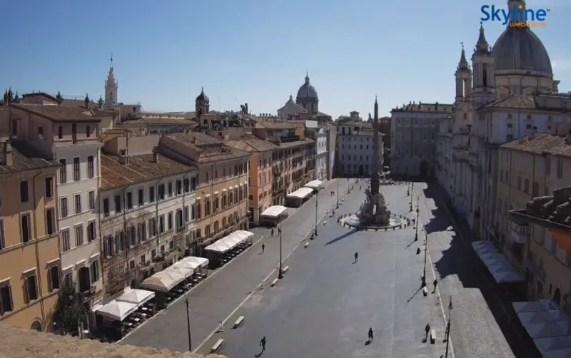 Roma, Piazza Navona, © Skyline webcams