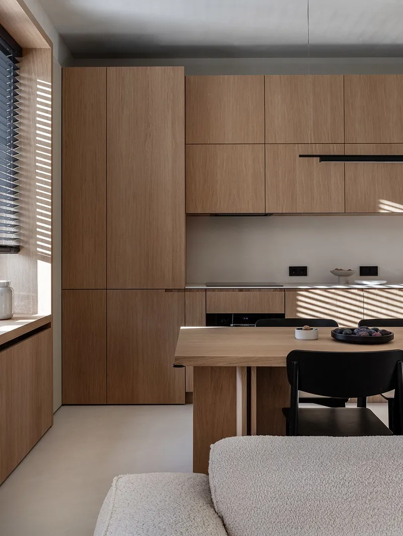Details of the kitchen and dining © ZROBIM architects