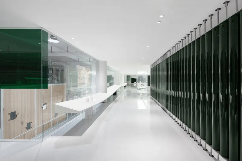 Exhibition corridor on the second floor ©Meng Qingwei, Xie Yilun, Wu Ruozheng