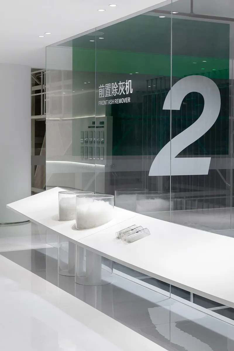 Details of the display corridor on the second floor ©Meng Qingwei, Xie Yilun, Wu Ruozheng