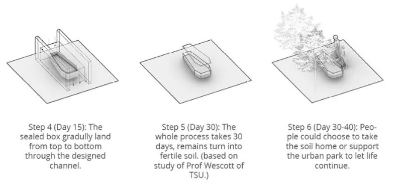 Visuals from Back to Earth Project representing the concept behind the project
