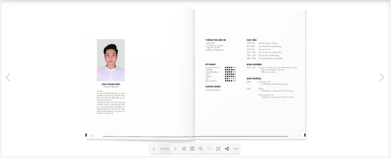 UNI Provides a intuitive interface to showcase your portfolio
