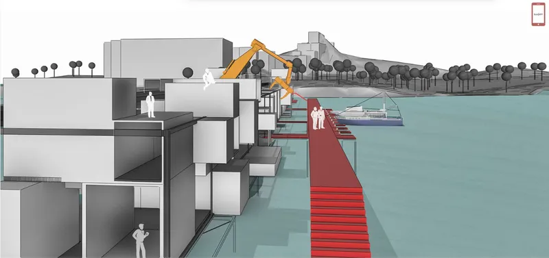 Projects like BUILD|APP are exploring the ideas of Robotic construction of cities.