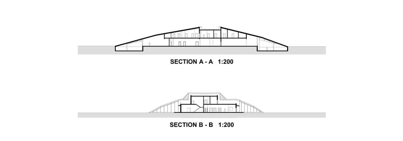Cross-sectional elegance in modern design.