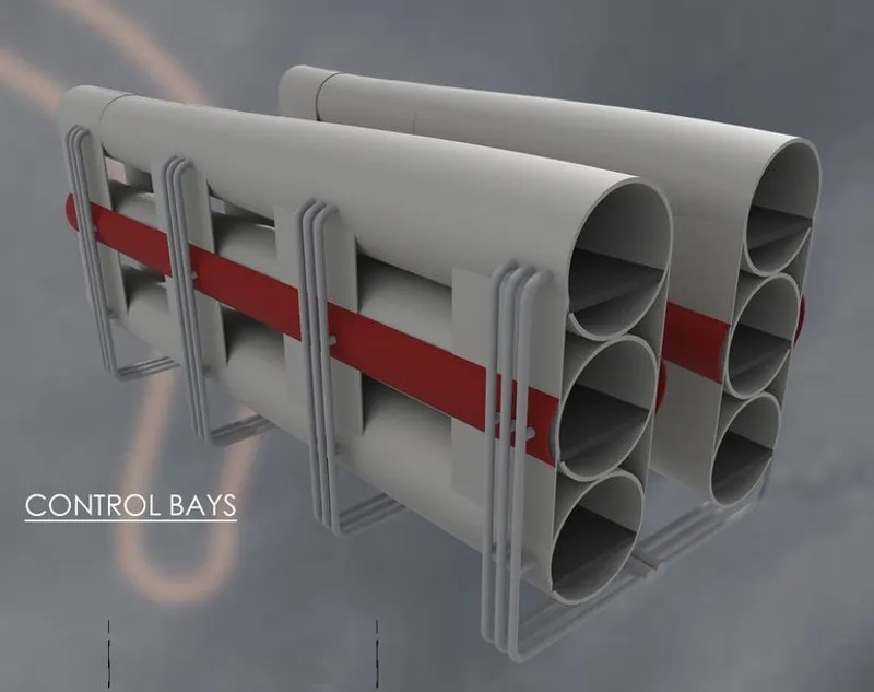 Control bays: Nerve center of sustainable architecture.