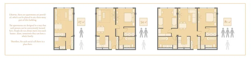 Versatile spaces for every urban dweller's need.