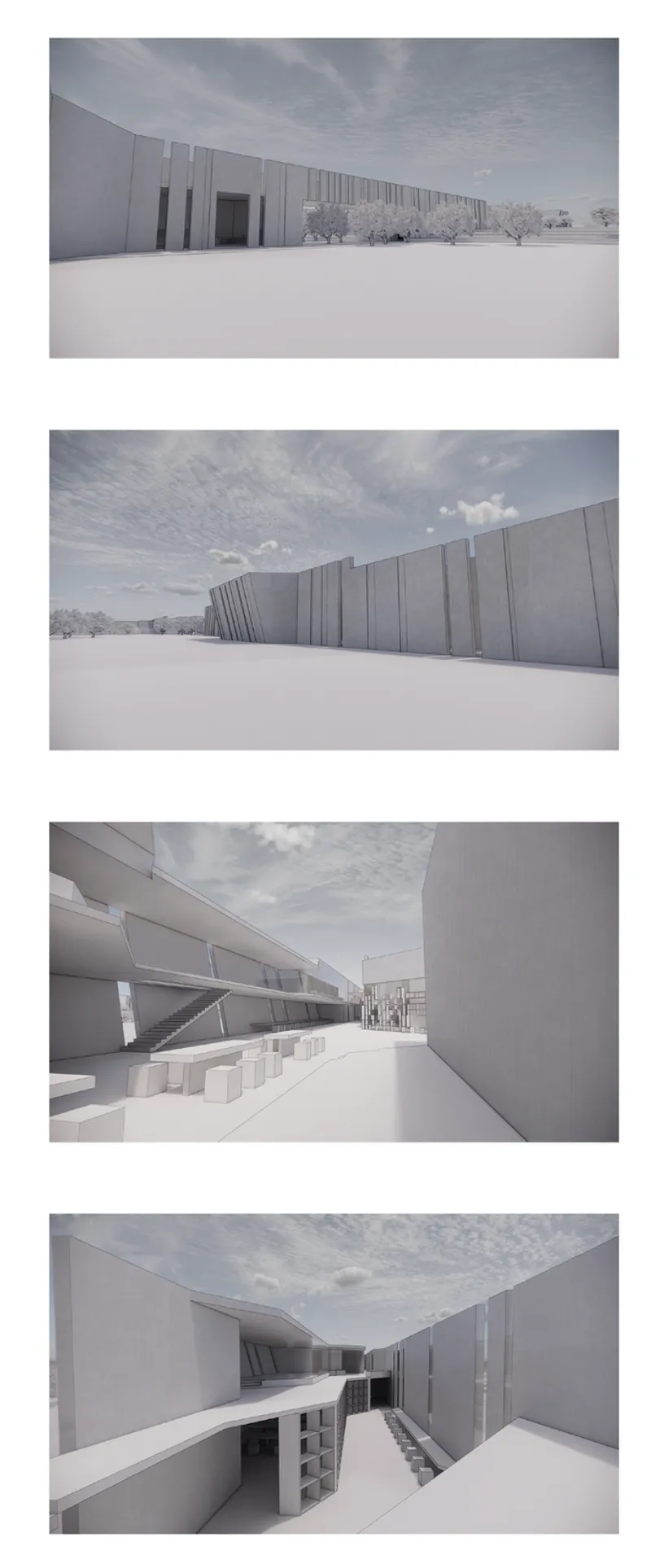 Innovative architecture linking learning and urban landscapes.