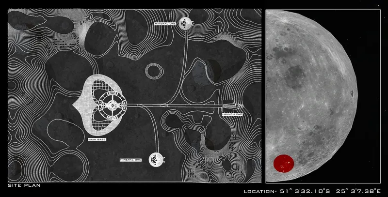 Blueprint for humanity's lunar aspirations.