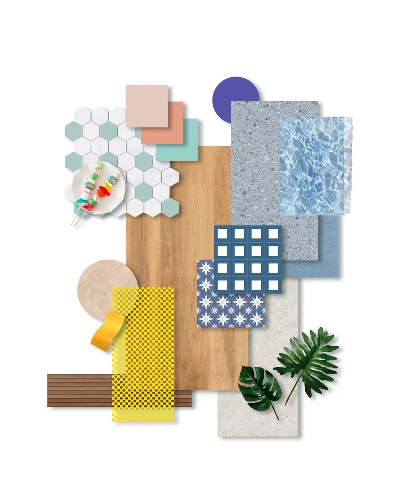 material palette