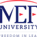 Mef University logo