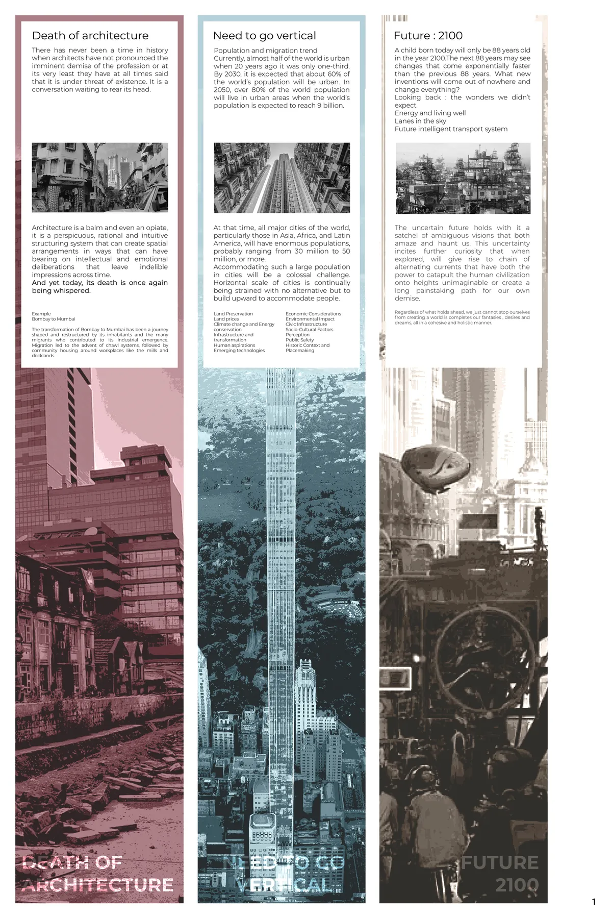 Rebirth Architecture:Vertical neighborhood: 2100