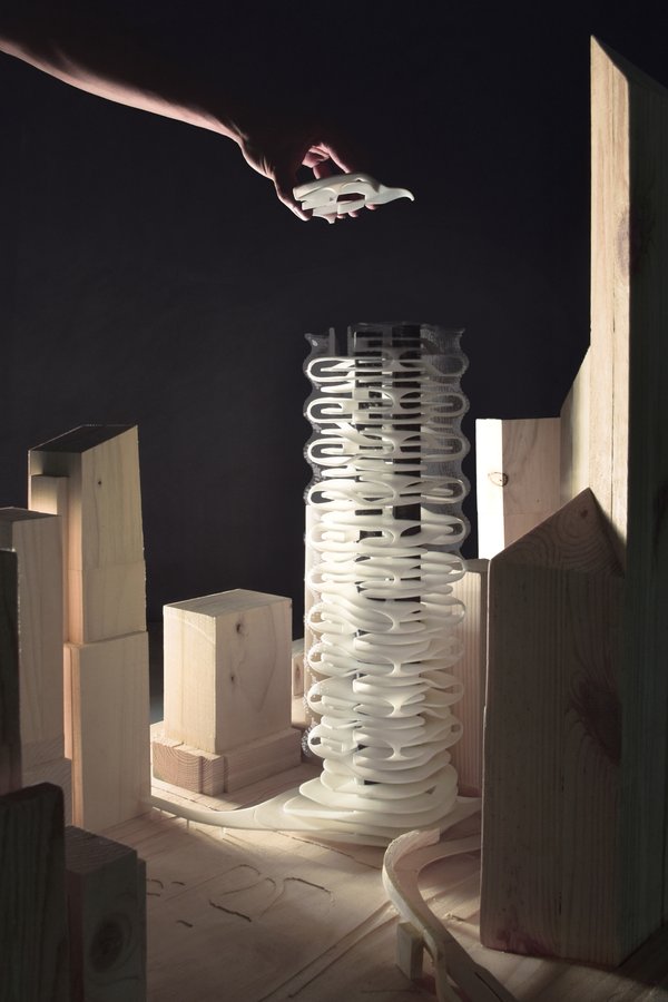 MOBIUS TOWER - LANDSCAPE IN THE AIR