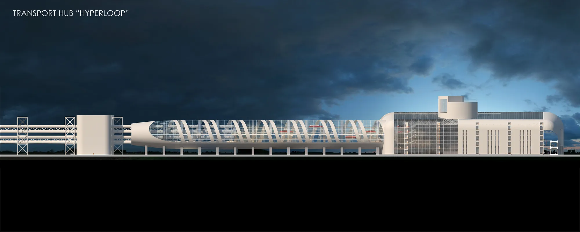  Hyperloop Transport Hub 