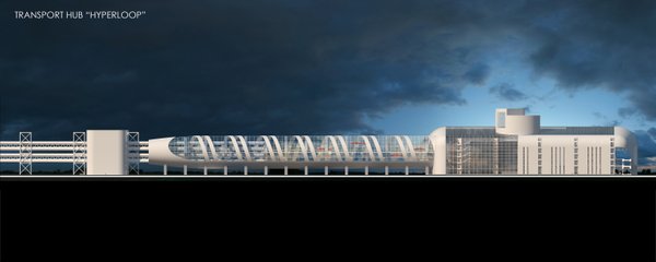 Transport Hub Hyperloop 