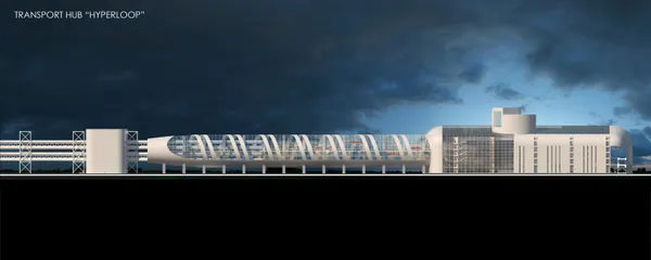 Transport Hub Hyperloop 
