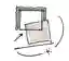 This architectural image presents a conceptual diagram or sketch, exploring spatial relationships an