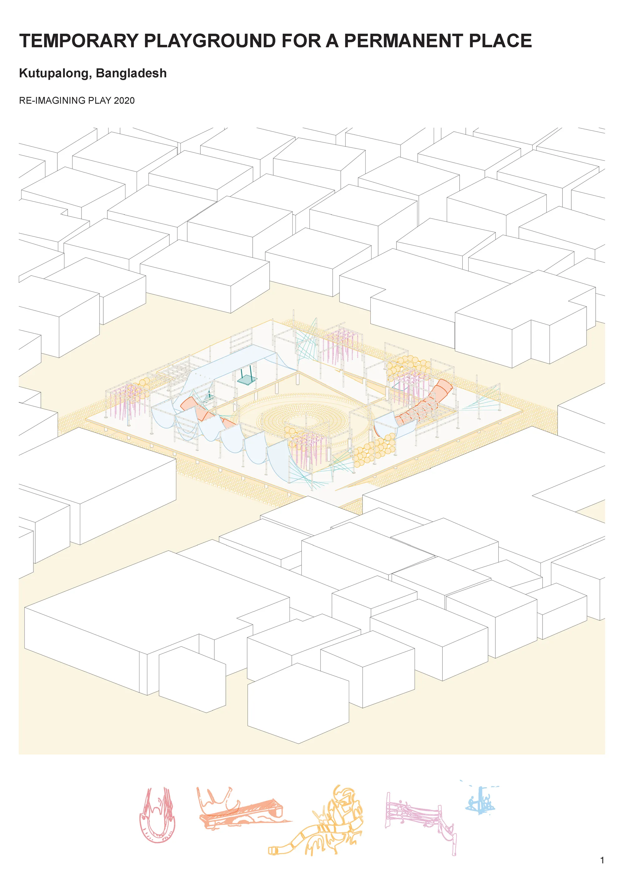 Temporary Playground For A Permanent Place