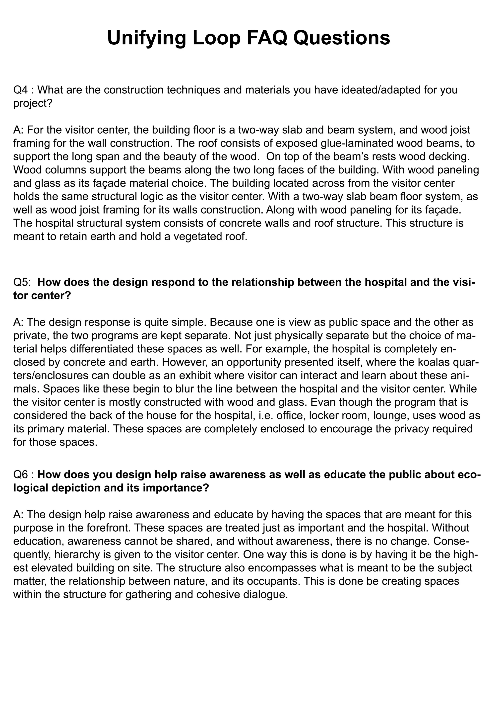 FAQs 4-6