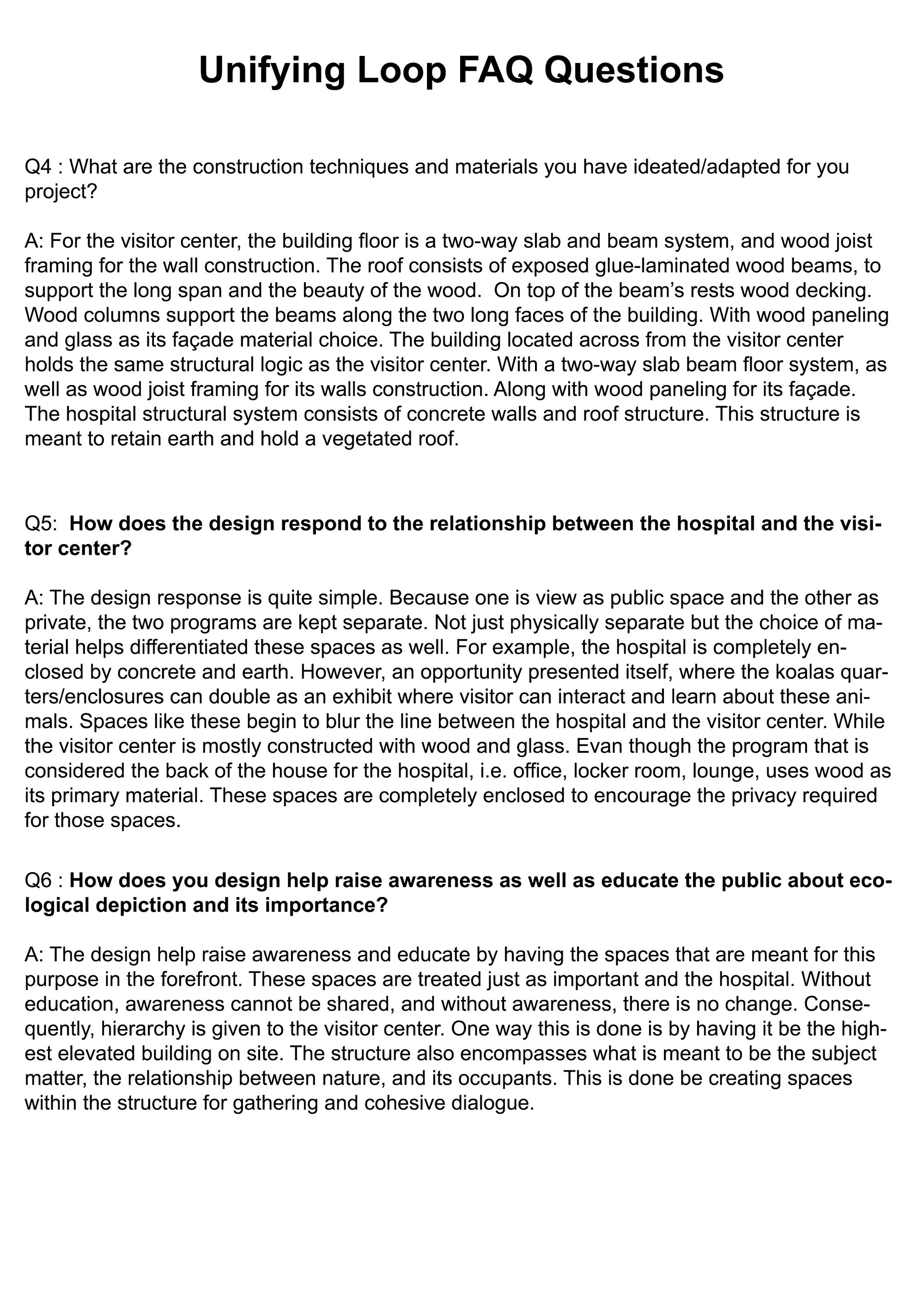 FAQs 4-6