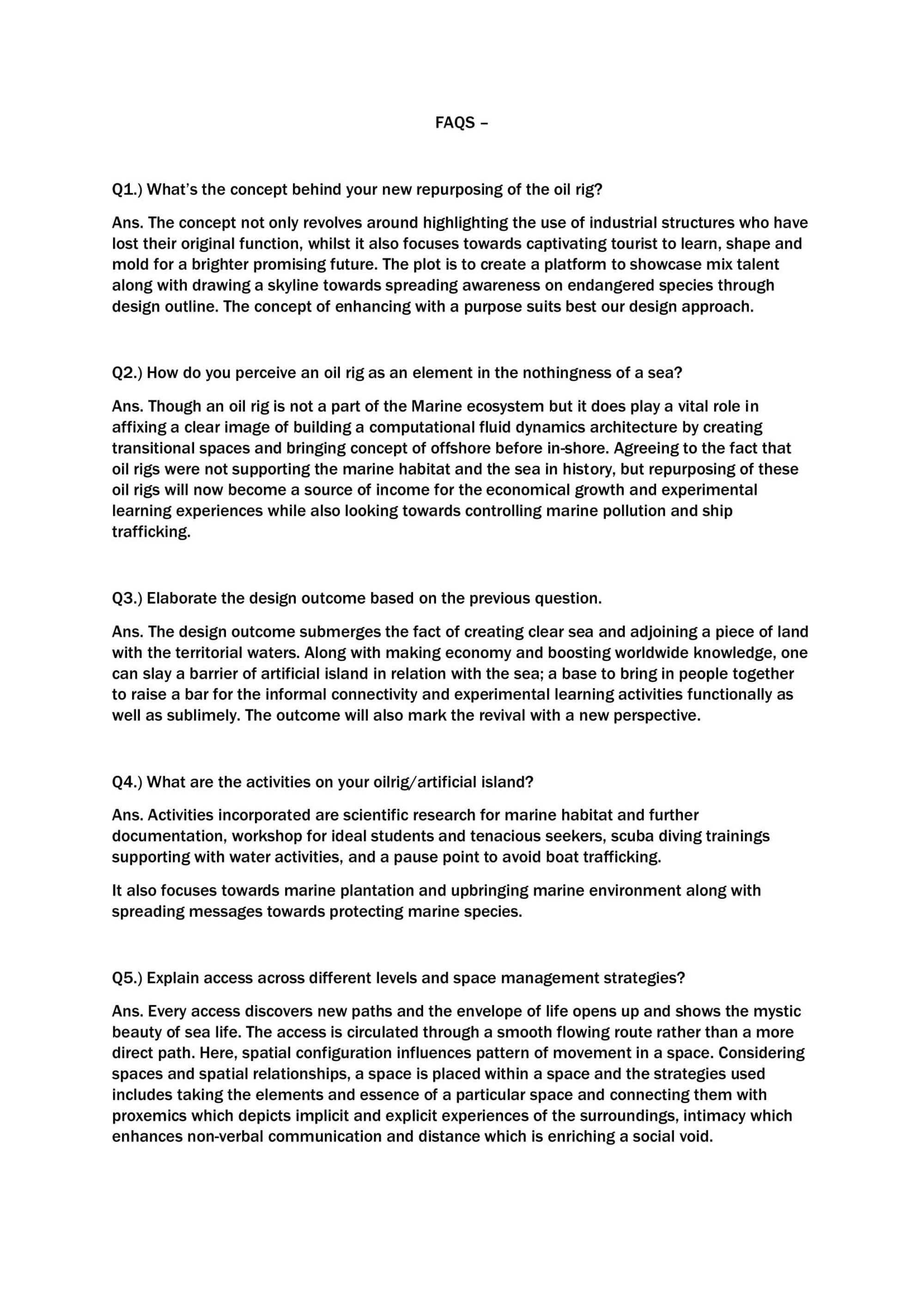 FAQs