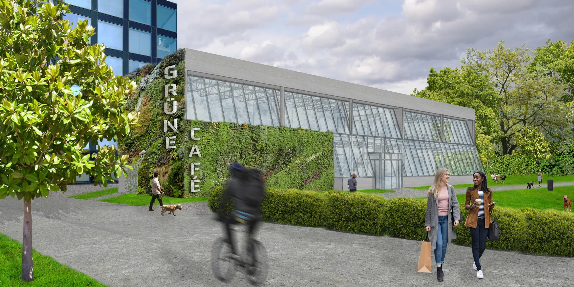 Grüne Café