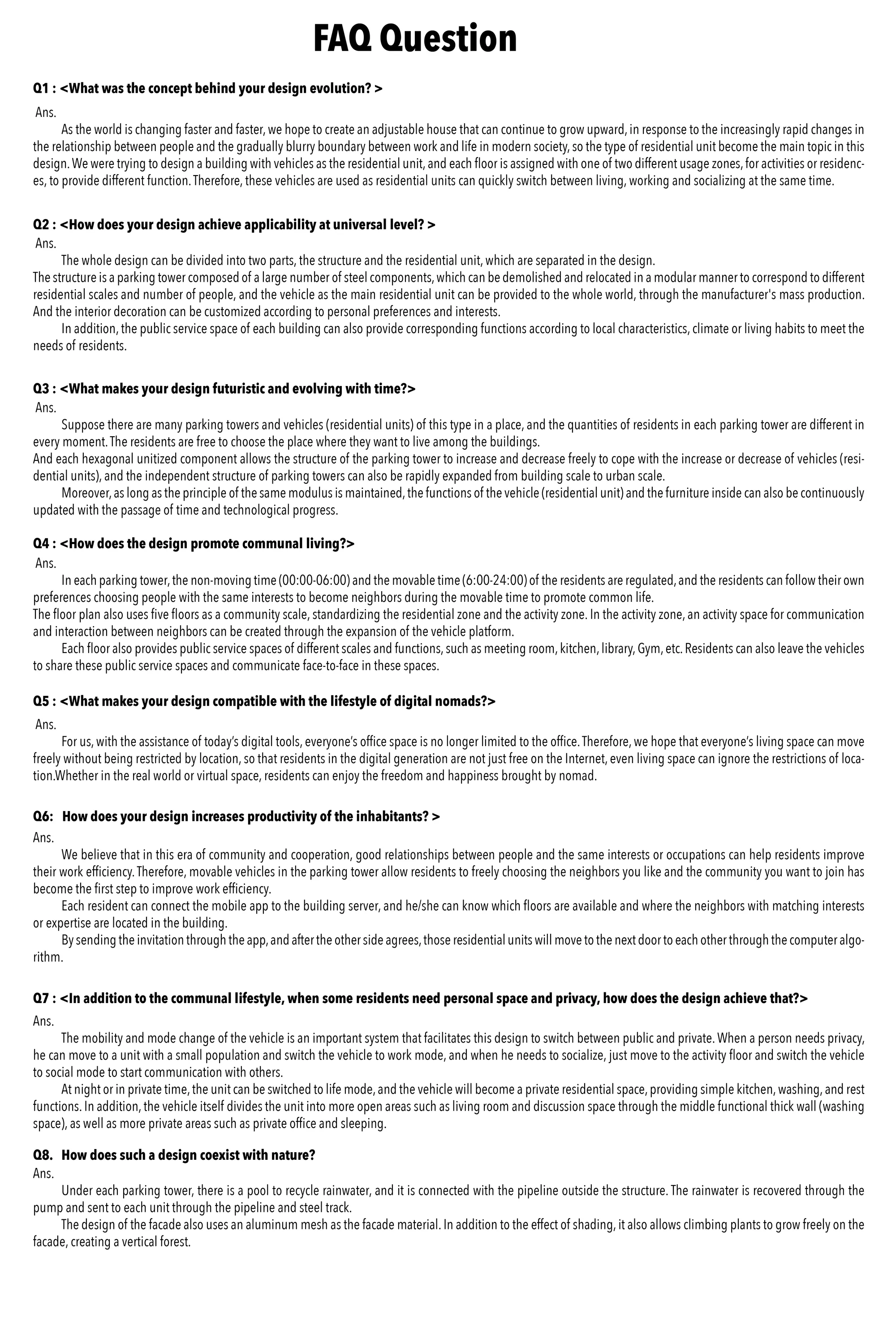 FAQ