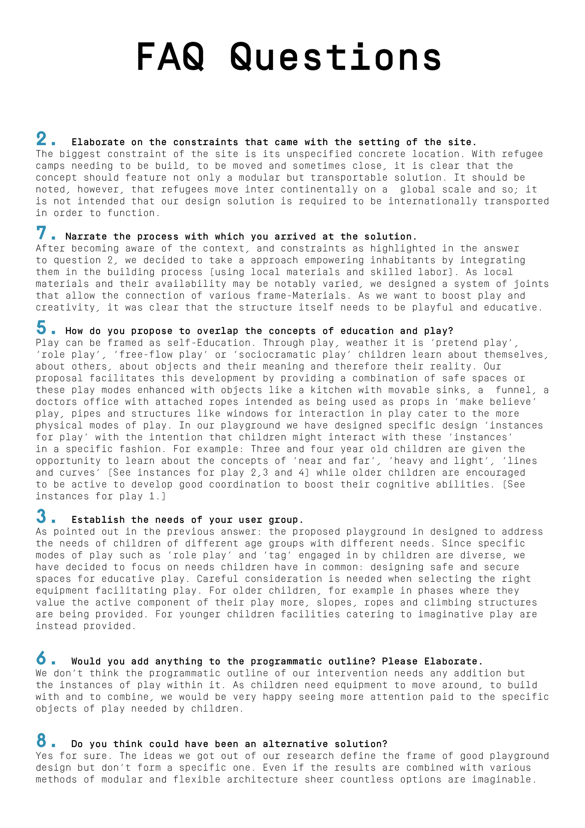 FAQ