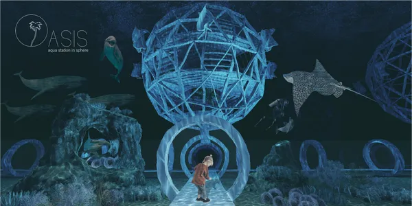 OASIS-aqua station in sphere