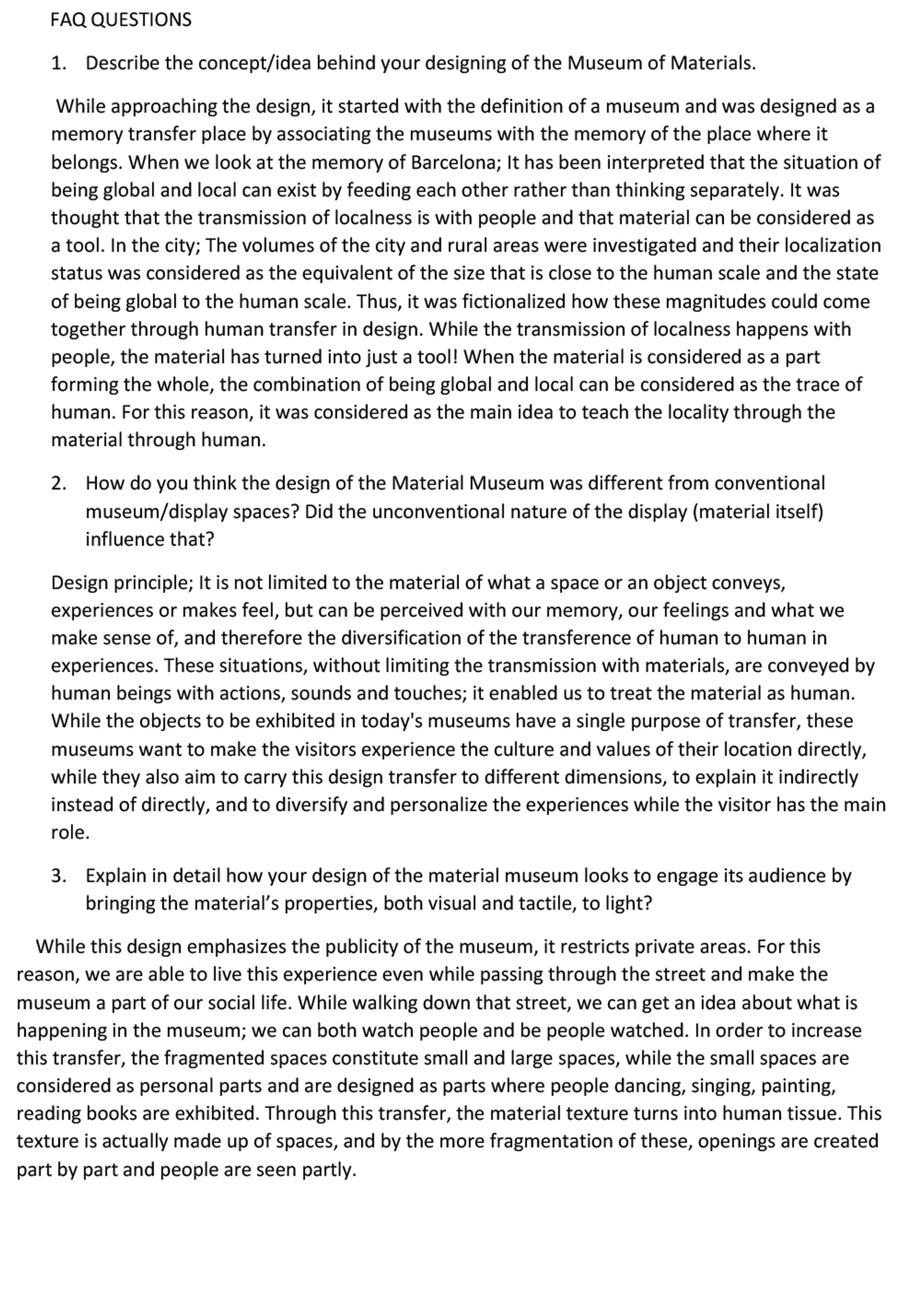 faq questions 1