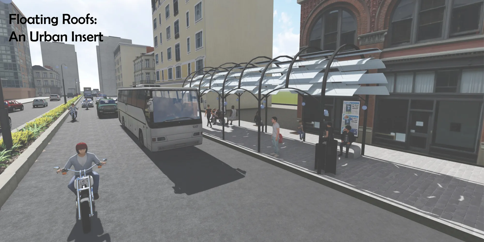 Floating Roofs: An Urban Insert 