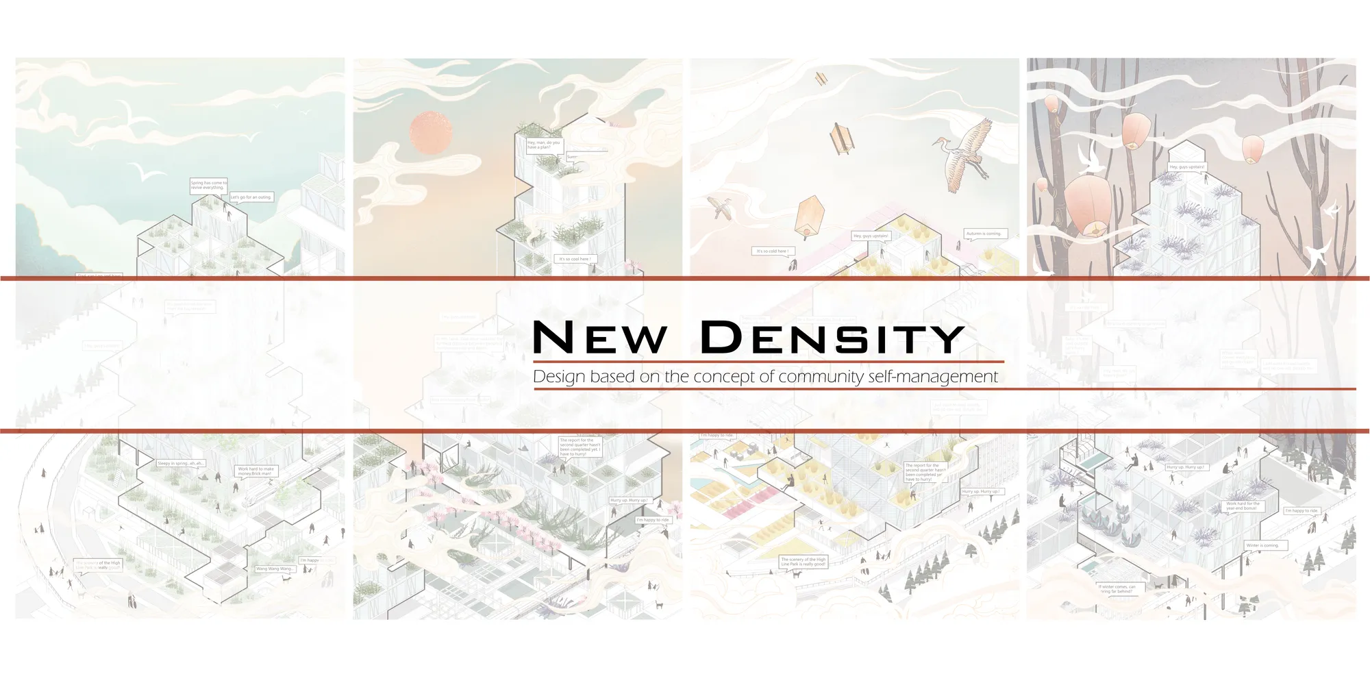 New Density:Design based on Community Self-support