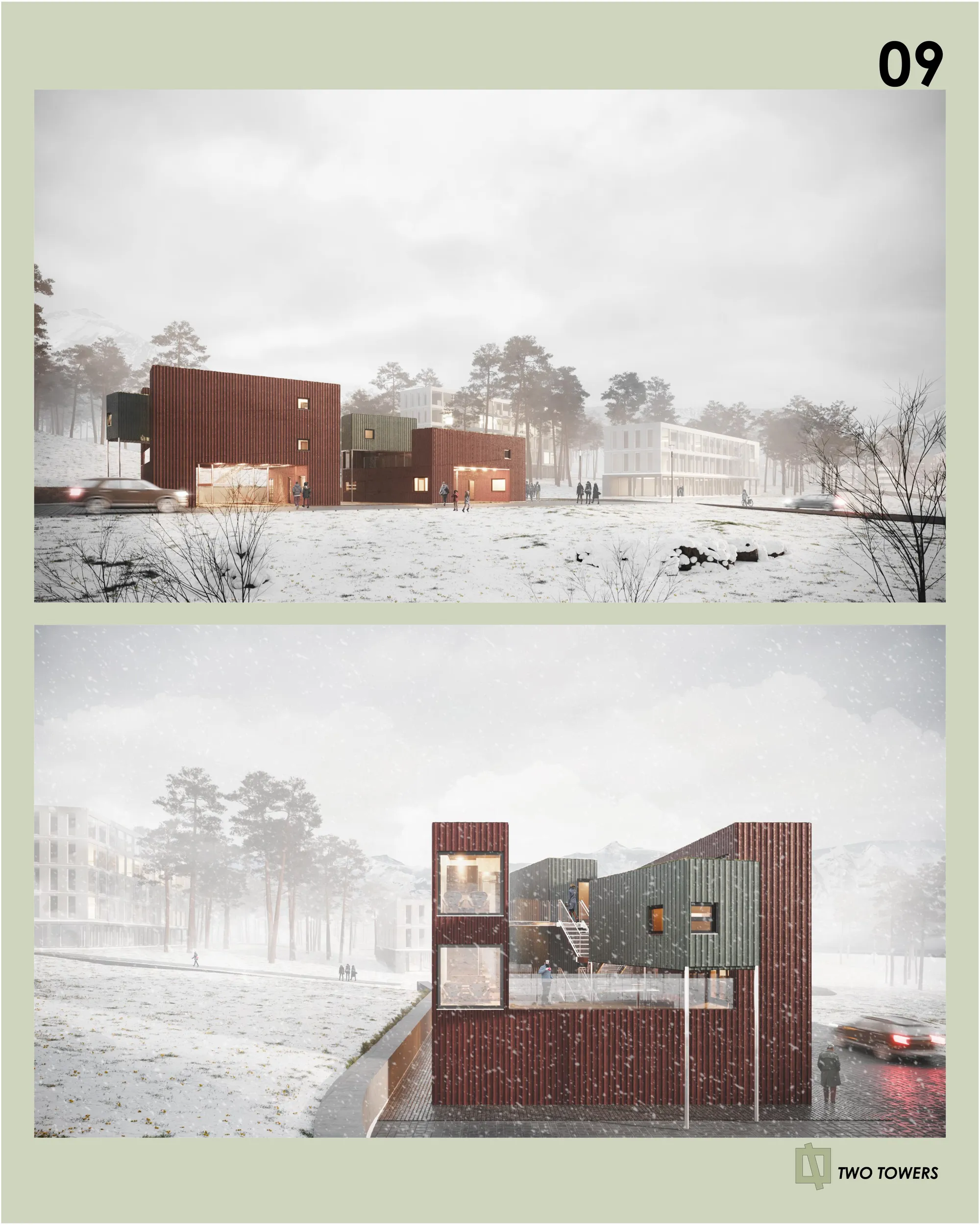 3D view_TwoTowers