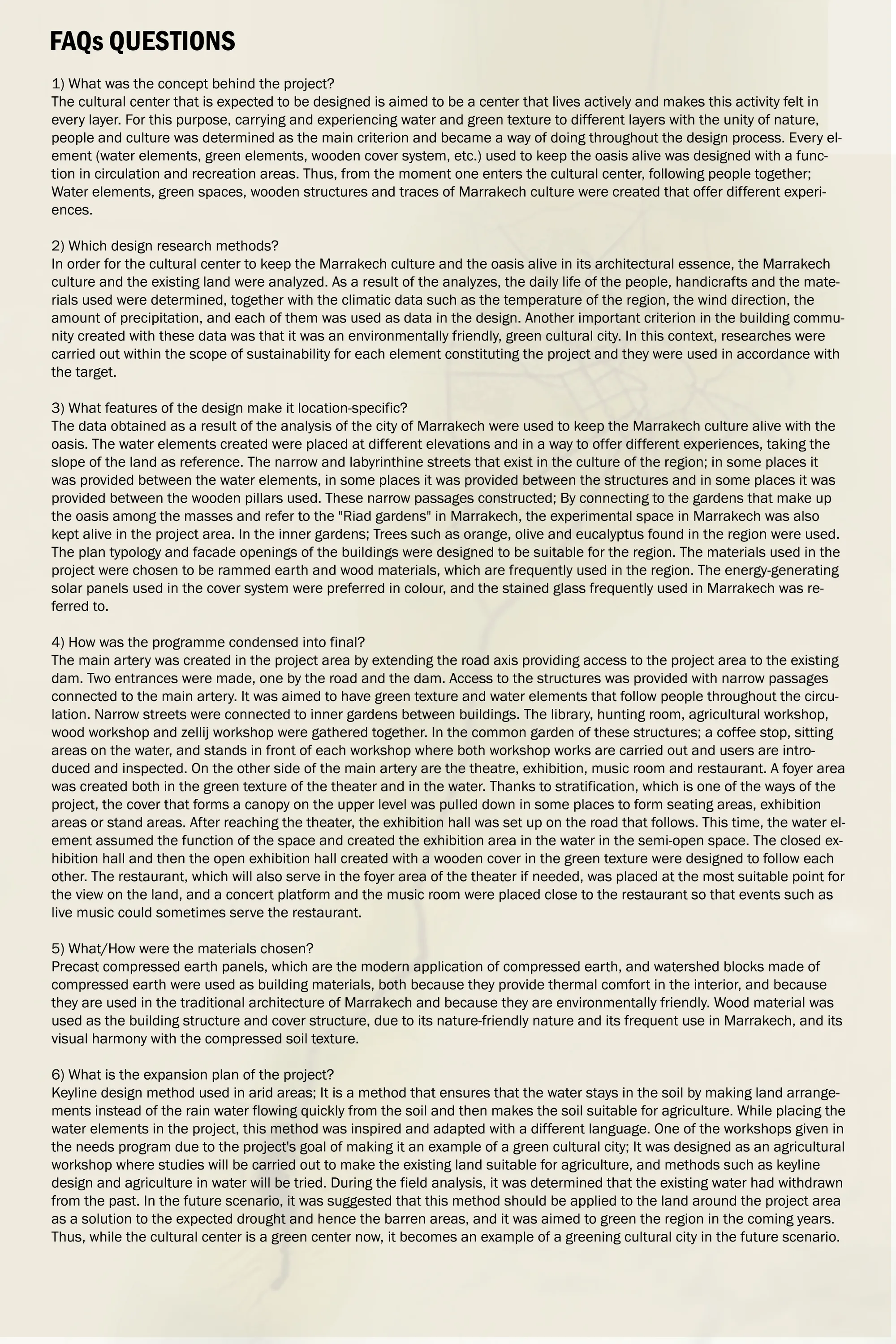 FAQs Questions