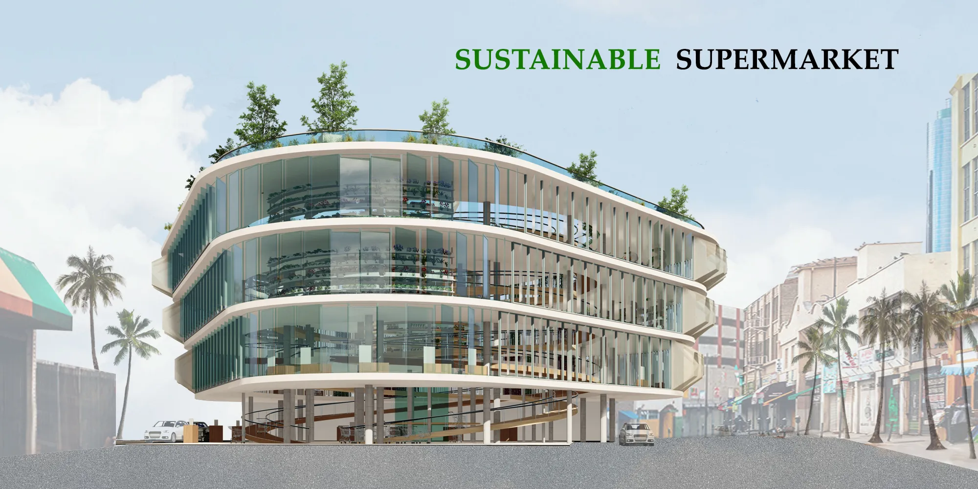 sustainable supermarket
