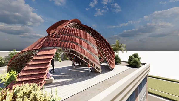 Pavilion Two Leaves
