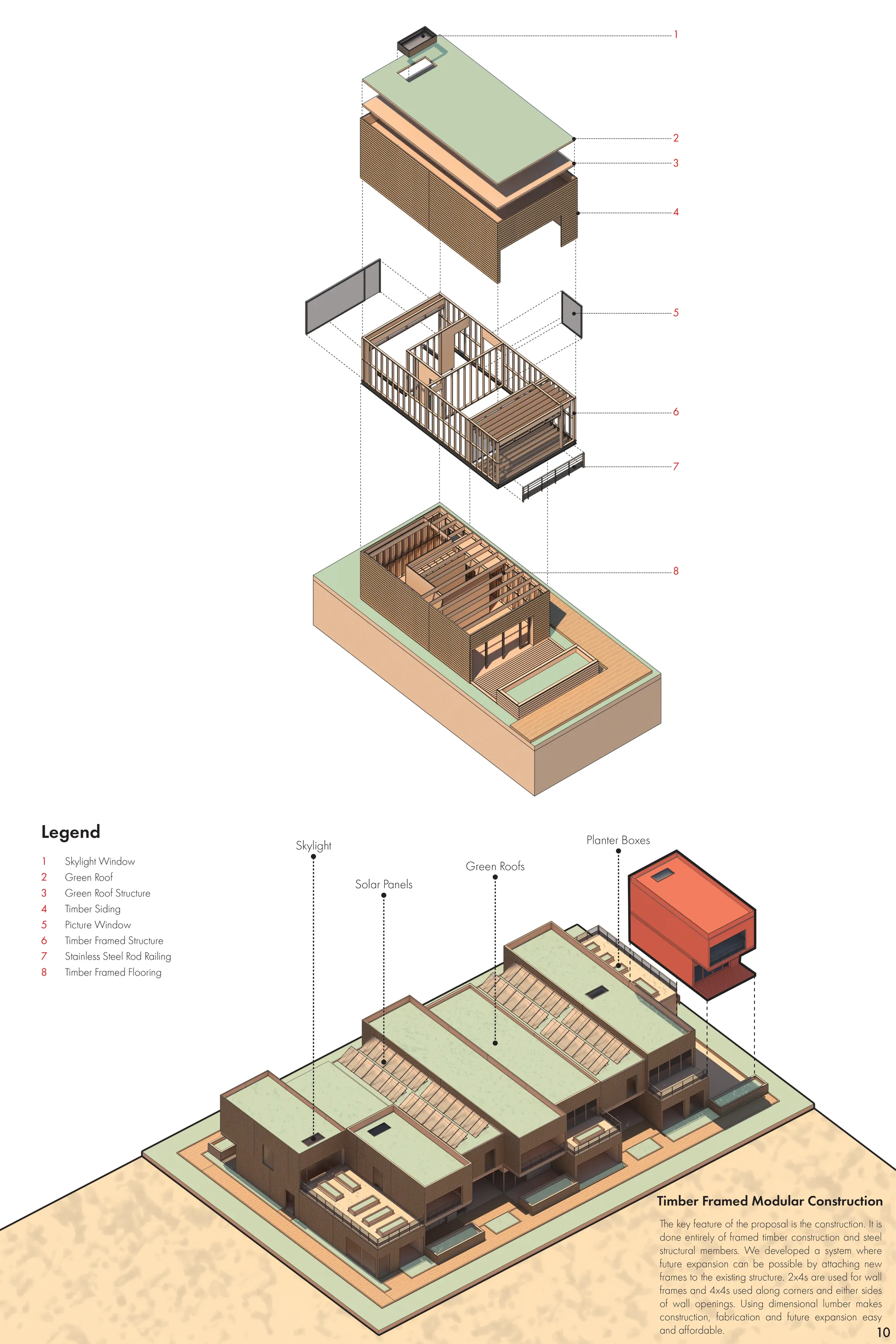 Exploded Axonometric