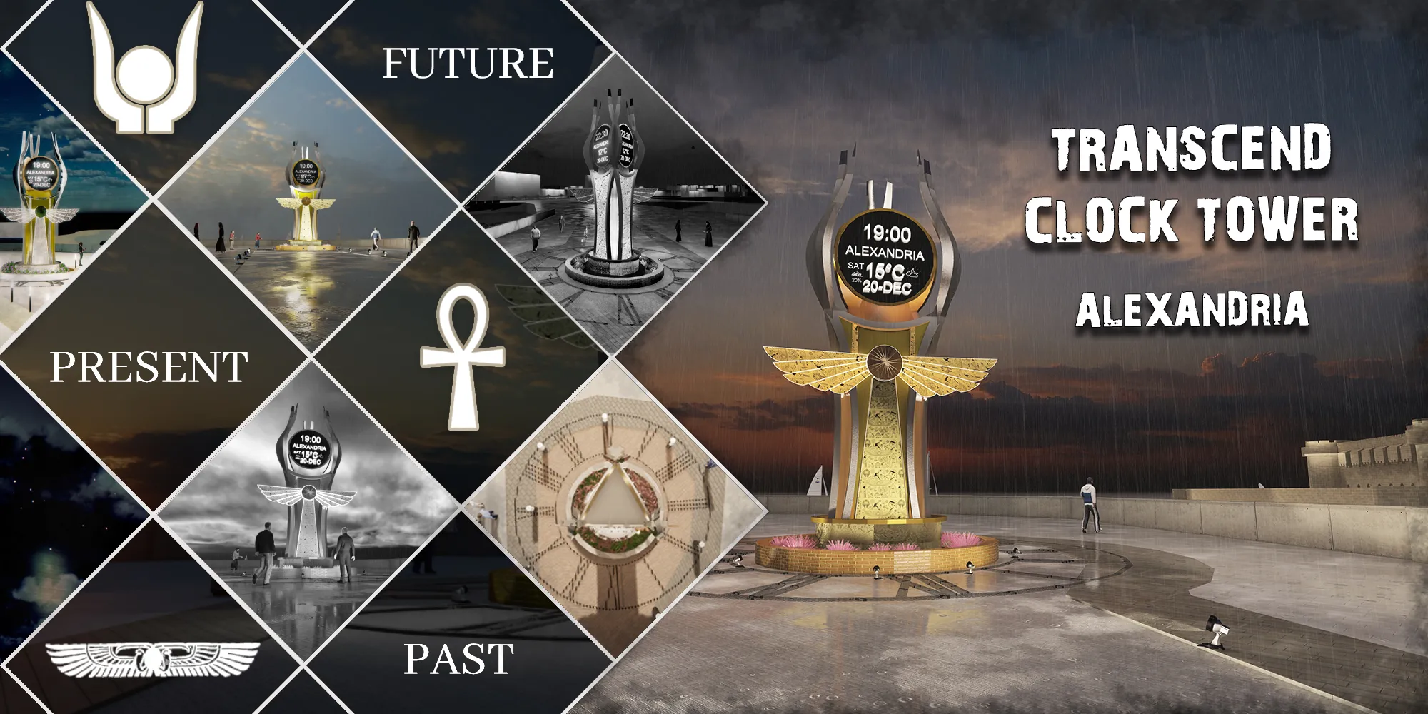 Transcend Clock Tower, Alexandria
