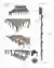 This architectural image presents a 3D render of a pier design concept called "Levitating Gardens," 