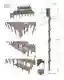 This architectural image presents a 3D render of a pier design concept called "Levitating Gardens," 