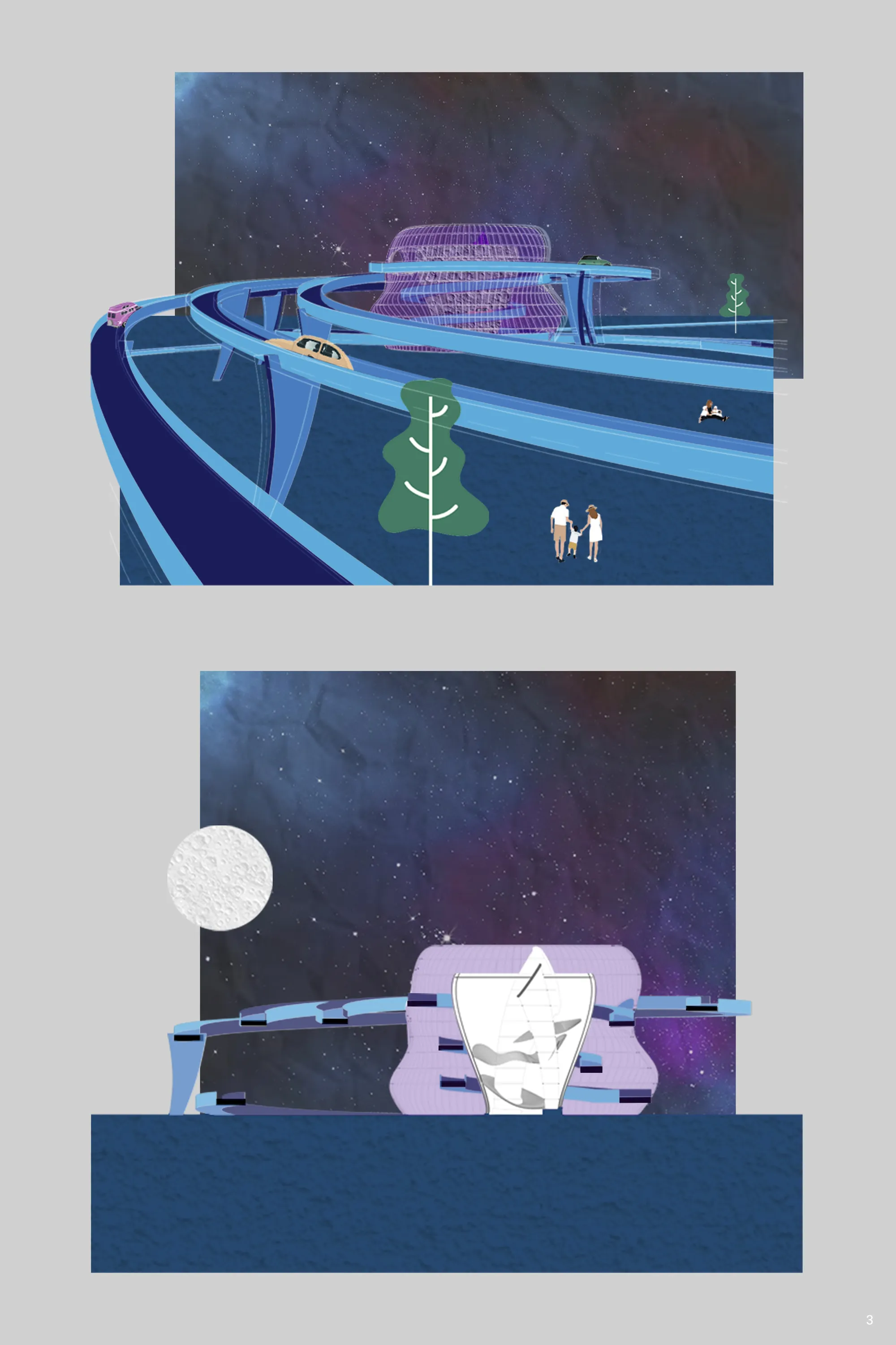 Collage and a section